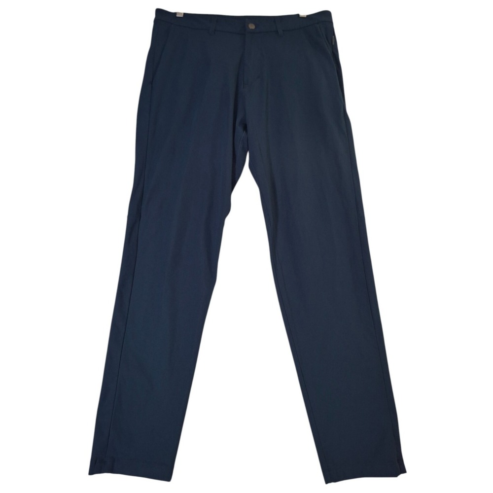 Lululemon Commision Pant Men's 34x30 Blue Stretch Golf Warpstream LM5439SZ